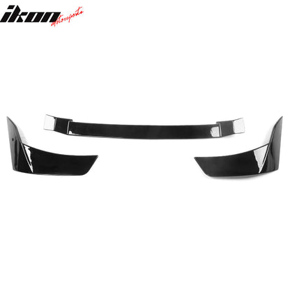 2021-2024 Ford Mustang Mach-E Gloss Black MID Rear Spoiler Wing ABS