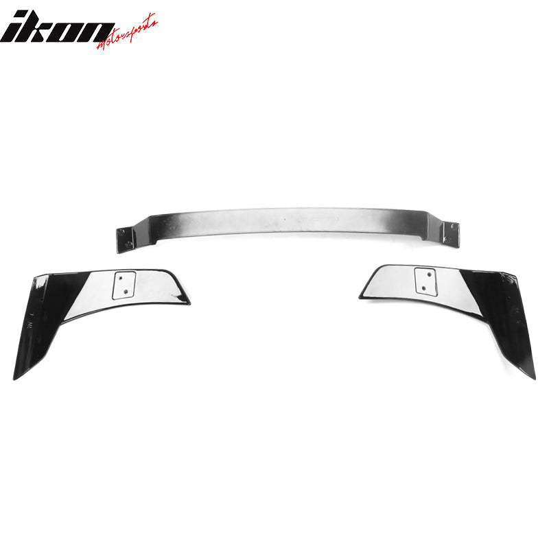 2021-2024 Ford Mustang Mach-E Gloss Black MID Rear Spoiler Wing ABS