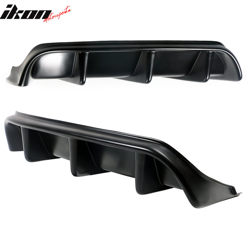 2021-2024 Ford Mustang Mach-E GT Matte Black Rear Bumper Lip Diffuser