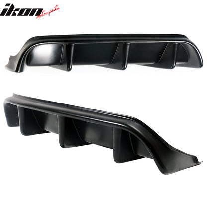 2021-2024 Ford Mustang Mach-E GT Matte Black Rear Bumper Lip Diffuser
