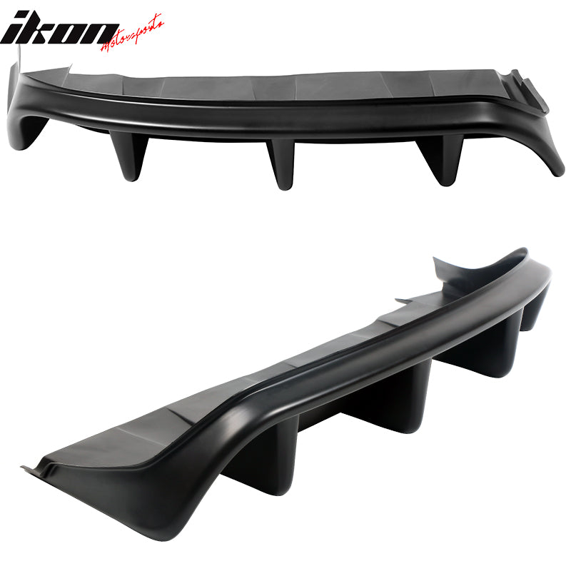 2021-2024 Ford Mustang Mach-E GT Matte Black Rear Bumper Lip Diffuser