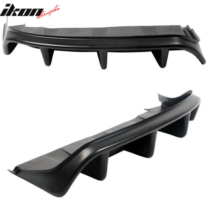 2021-2024 Ford Mustang Mach-E GT Matte Black Rear Bumper Lip Diffuser