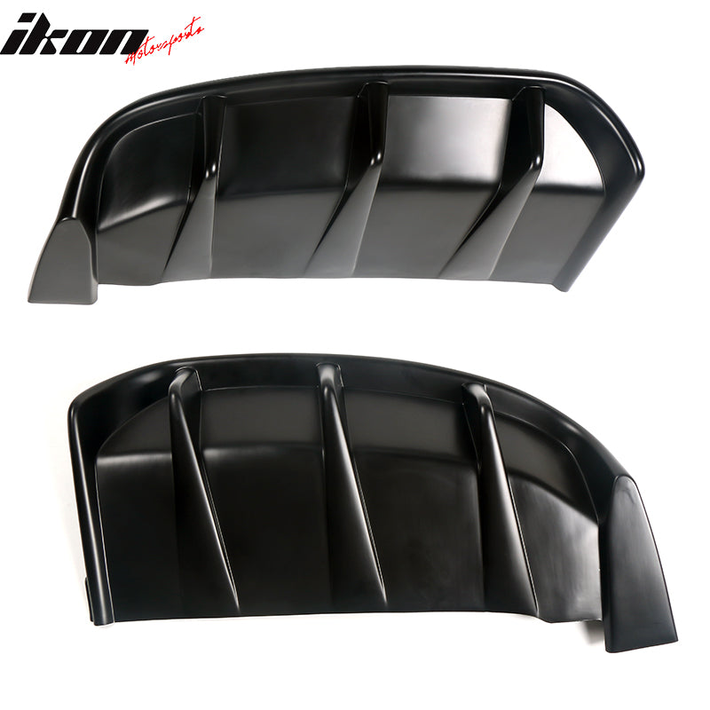 2021-2024 Ford Mustang Mach-E GT Matte Black Rear Bumper Lip Diffuser