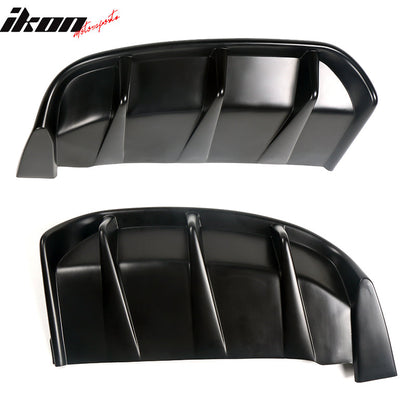 2021-2024 Ford Mustang Mach-E GT Matte Black Rear Bumper Lip Diffuser