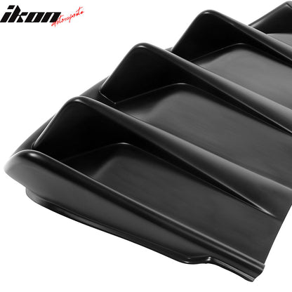 2021-2024 Ford Mustang Mach-E GT Matte Black Rear Bumper Lip Diffuser