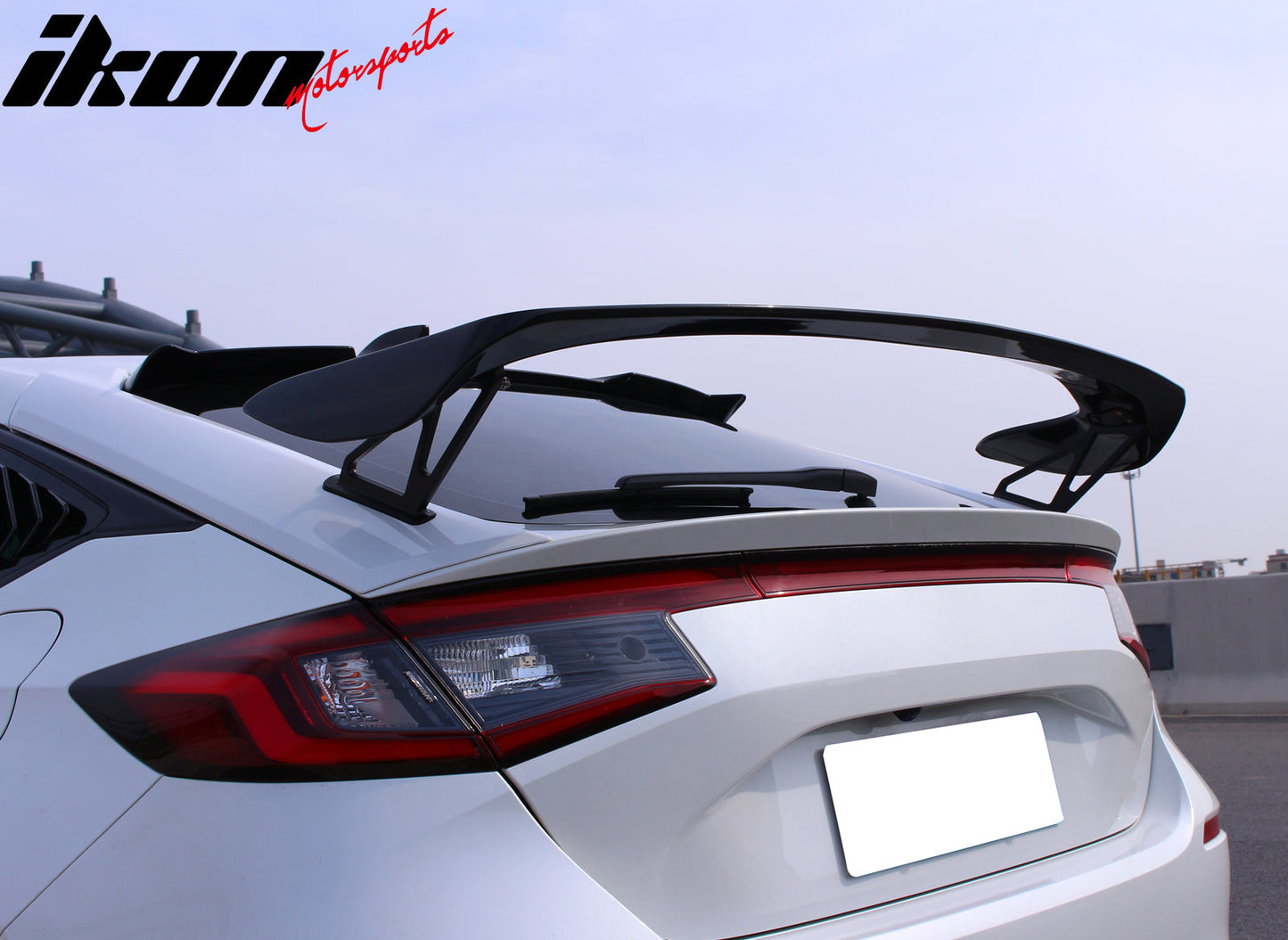 2022-2026 Honda Civic Type R Gloss Trunk Spoiler Mounting Plate ABS