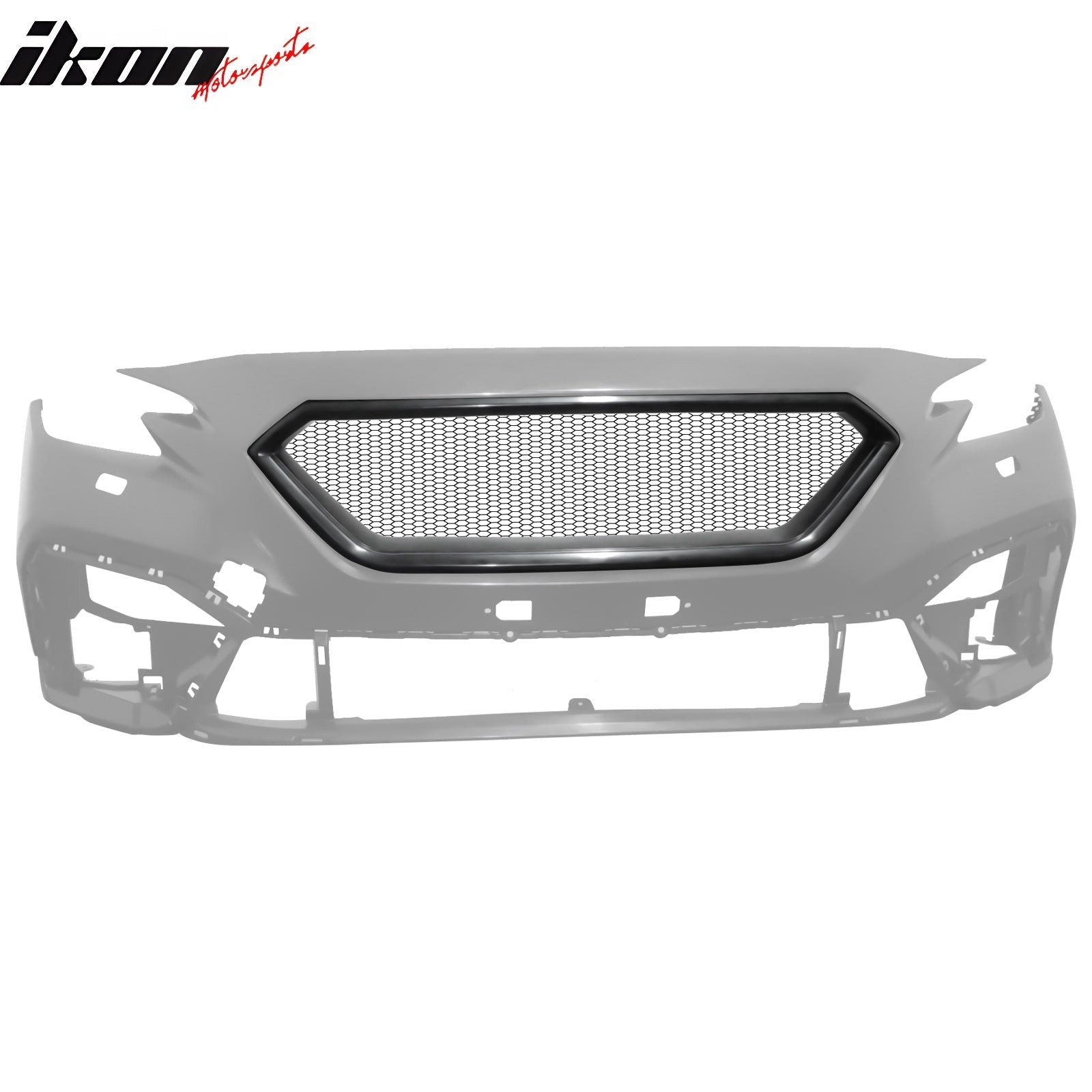 2022-2024 Subaru WRX Front Bumper Upper Grille Mesh Grill Unpainted
