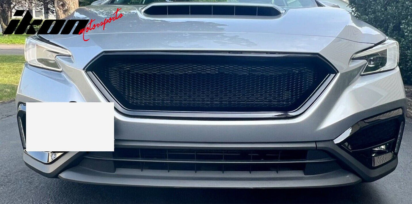 2022-2024 Subaru WRX Front Bumper Upper Grille Mesh Grill Unpainted