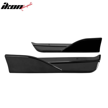 2022-2025 Subaru WRX D Gloss Black Front Rear Bumper Lip Corner Aprons