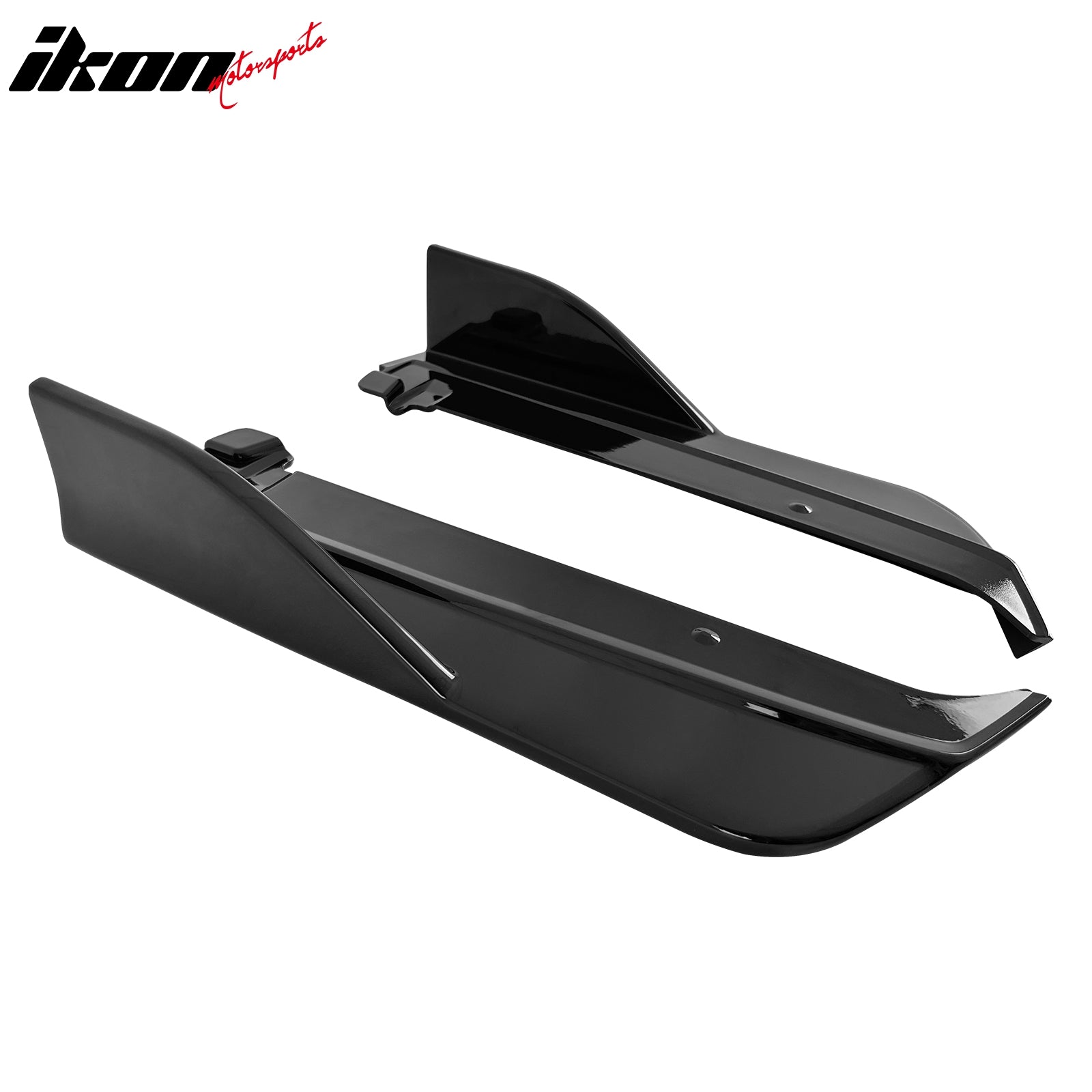 2022-2025 Subaru WRX D Gloss Black Front Rear Bumper Lip Corner Aprons