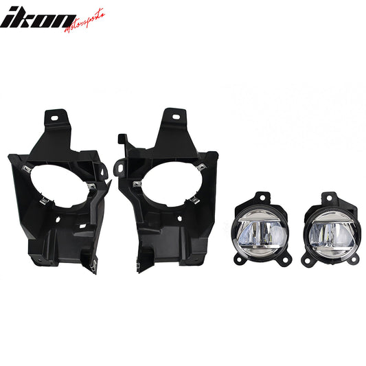 2022-2025 Subaru WRX VB LED Front Bumper Fog Lights Lamp W/Brackets