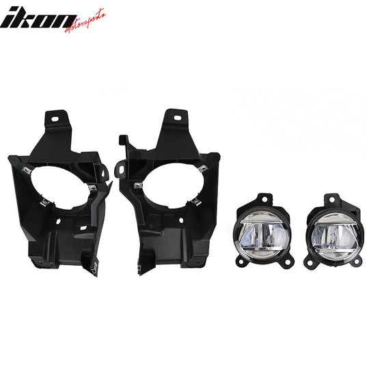 2022-2025 Subaru WRX VB LED Front Bumper Fog Lights Lamp W/Brackets