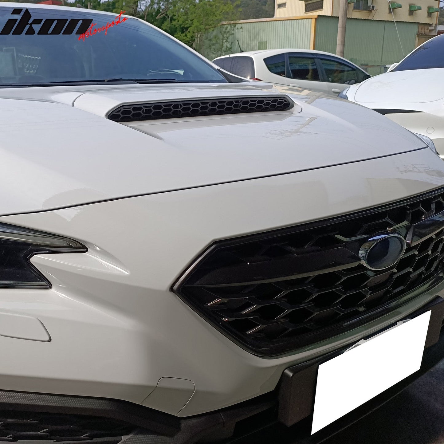 2022-2025 Subaru WRX VB DTO Style Matte Black Hood Scoop Grille Insert