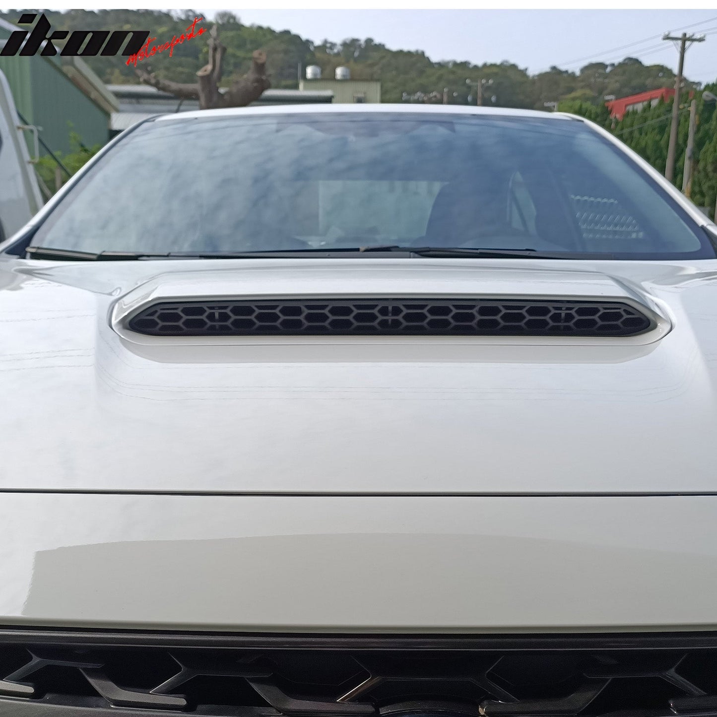 2022-2025 Subaru WRX VB DTO Style Matte Black Hood Scoop Grille Insert