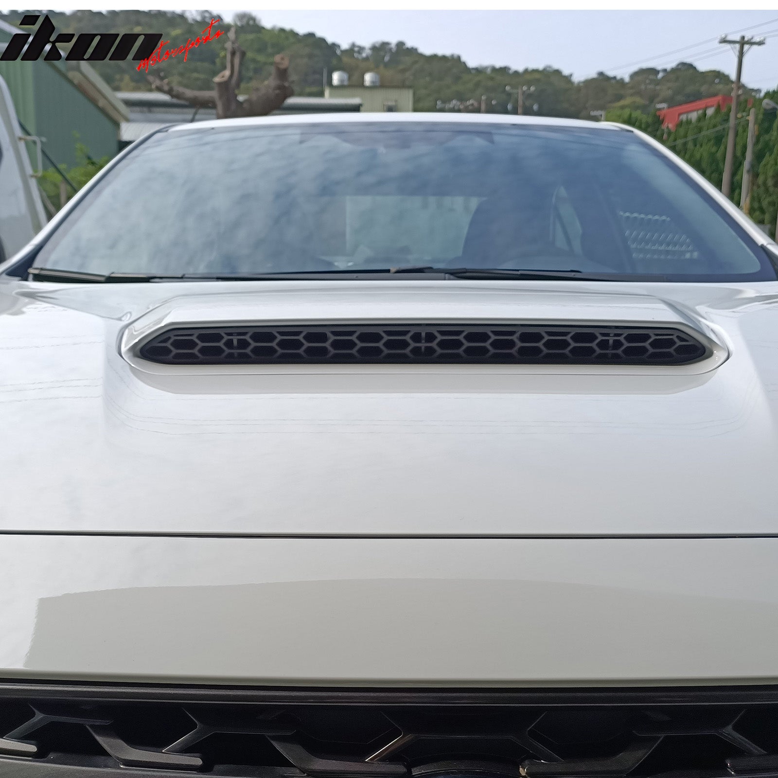 2022-2025 Subaru WRX VB DTO Style Matte Black Hood Scoop Grille Insert