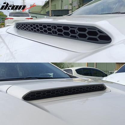 2022-2025 Subaru WRX VB DTO Style Matte Black Hood Scoop Grille Insert