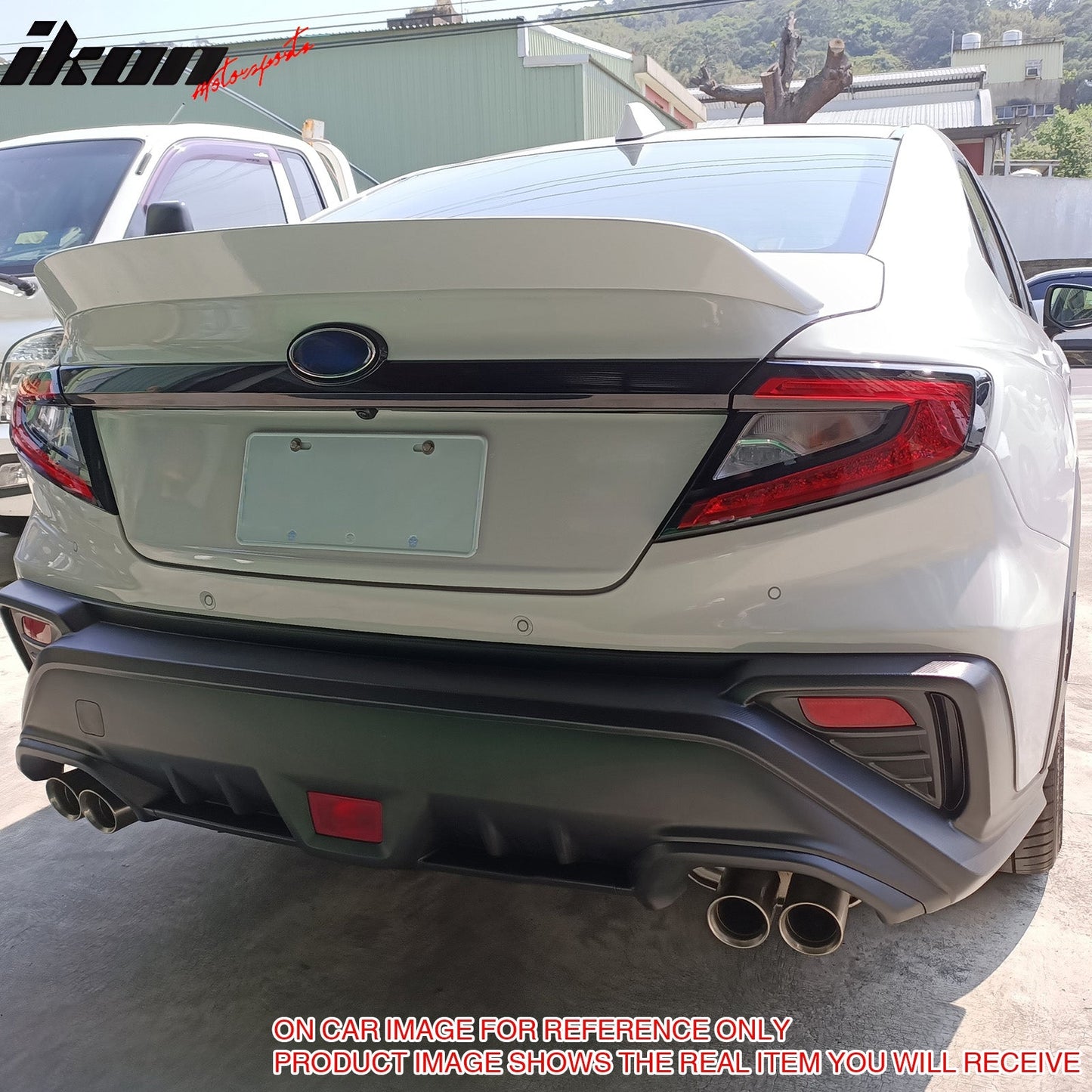 2022-2025 Subaru WRX VB 5th DTO Style Gloss Black Trunk Spoiler ABS