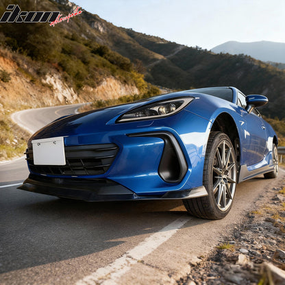 2022-2025 Subaru BRZ IKFM Style Front Bumper Lip Lower Spoiler PU