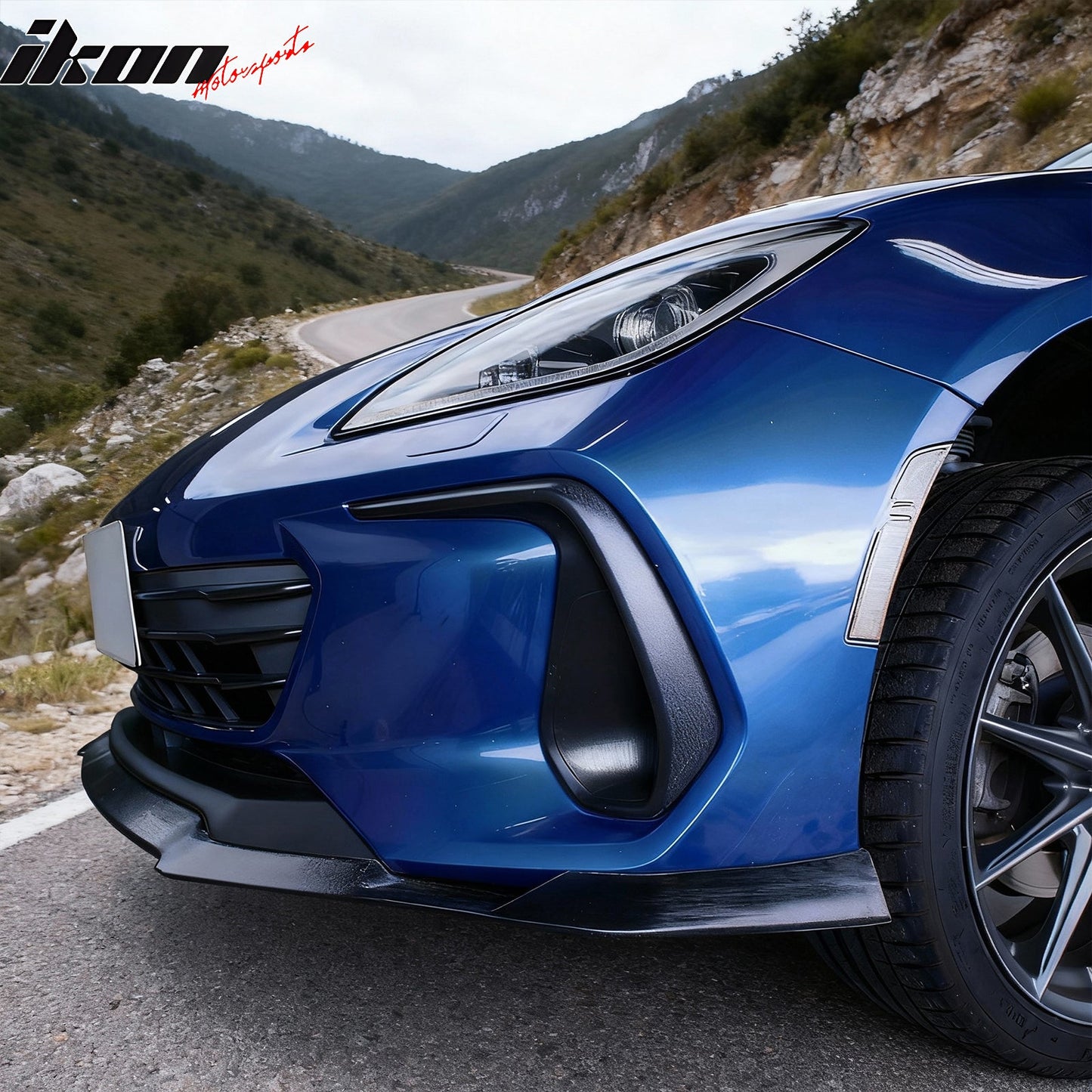 2022-2025 Subaru BRZ IKFM Style Front Bumper Lip Lower Spoiler PU