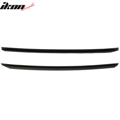 2022-2025 Subaru BRZ STI Style Unpainted Black Front Bumper Lip ABS