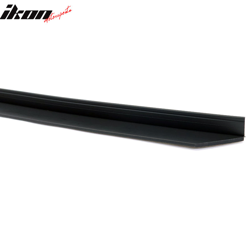 2022-2025 Subaru BRZ STI Style Unpainted Black Front Bumper Lip ABS