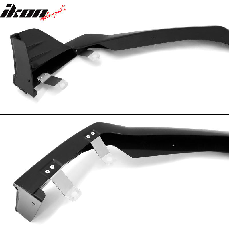 2022-2025 Subaru BRZ STI Style Black Front Lip Red EPDM Lip Cover ABS