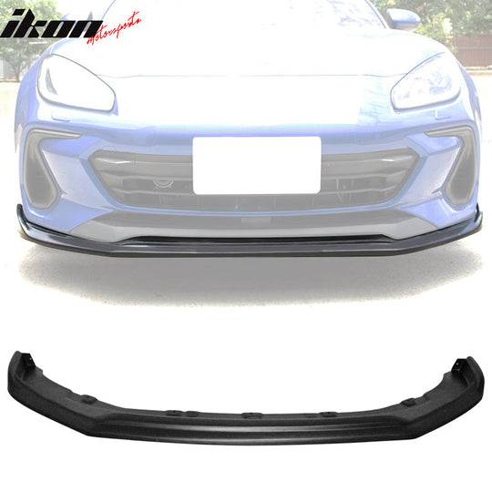2022-2025 Subaru BRZ CSIK Style Unpainted Front Bumper Lip Splitter PU