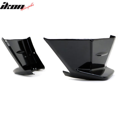 2022-2025 Subaru BRZ STI Style Black ABS Front Lip Cover Rear Apron
