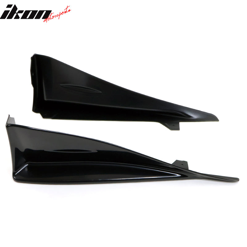 2022-2025 Subaru BRZ STI Style Black ABS Front Lip Cover Rear Apron