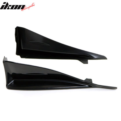2022-2025 Subaru BRZ STI Style Black ABS Front Lip Cover Rear Apron