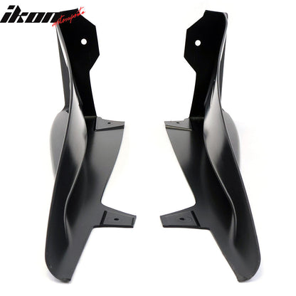 2022-2025 Subaru BRZ STI Style Black ABS Front Lip Cover Rear Apron