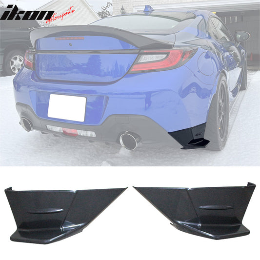 2022-2026 Subaru BRZ Toyota GR86 STI Style Rear Bumper Side Apron PP