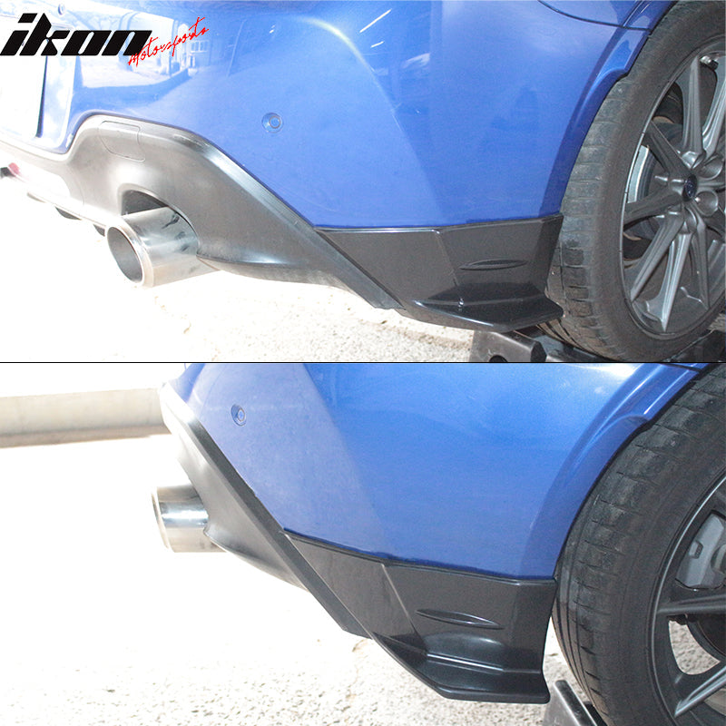 2022-2026 Subaru BRZ Toyota GR86 STI Style Rear Bumper Side Apron PP
