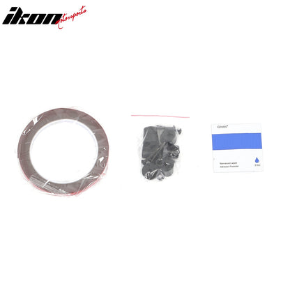 2022-2026 Subaru BRZ&Toyota GR86 JDM Carbon Fiber Print Black Rear Diffuser