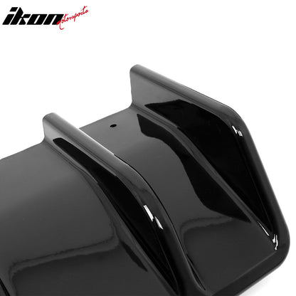 2022-2026 Subaru BRZ & Toyota GR86 JDM Style Gloss Black Rear Diffuser