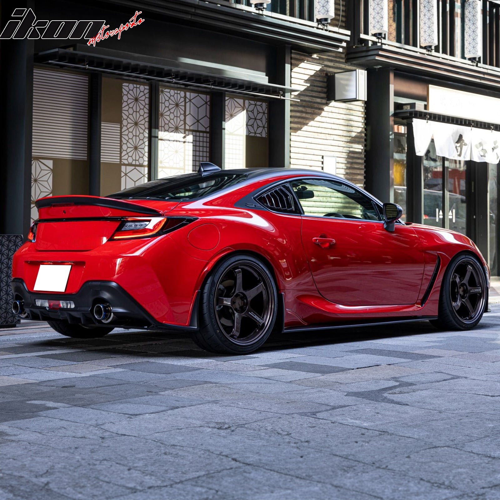 2022-2026 Subaru BRZ& Toyota GR86 Akea Style Rear Bumper Diffuser PU