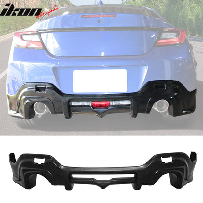 2022-2026 Subaru BRZ Toyota GR86 T Style Rear Diffuser Unpainted PU