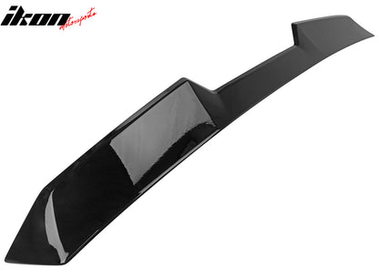 2022-2026 Subaru BRZ Toyota GR86 V Style Rear Roof Spoiler Gloss Black
