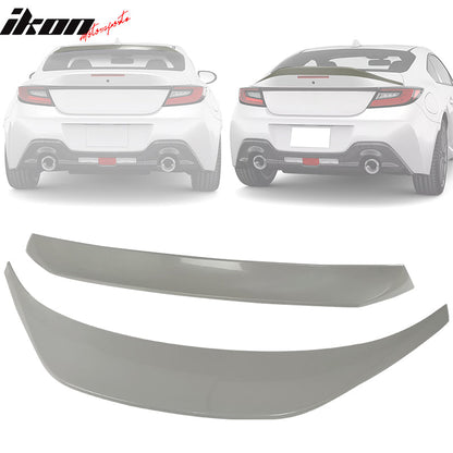 2022-2026 Subaru BRZ GR86 #K1X White IKON Roof + TRD Trunk Spoiler ABS