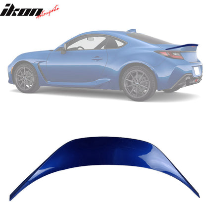 2022-2026 Subaru BRZ GR86 #K7X Blue IKON Roof + TRD Trunk Spoiler ABS
