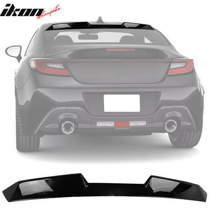 2022-2026 Subaru BRZ GR86 #D4S Black V Roof + TRD Trunk Spoiler ABS