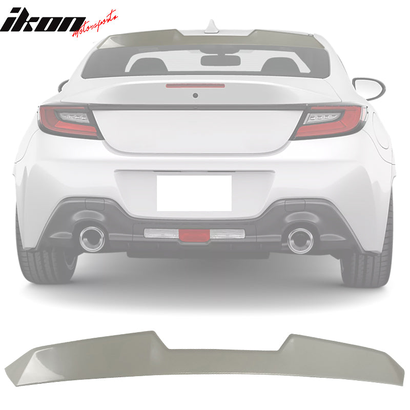 2022-2026 Subaru BRZ GR86 #K1X White V Roof + TRD Trunk Spoiler ABS