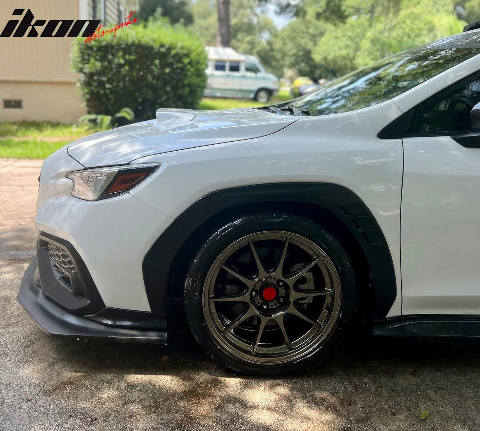 2022-2025 Subaru WRX IK6 Style Unpainted Front Bumper Lip Spoiler PU