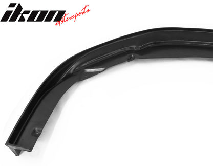 2022-2025 Subaru WRX CS Style Unpainted Black Front Bumper Lip PU