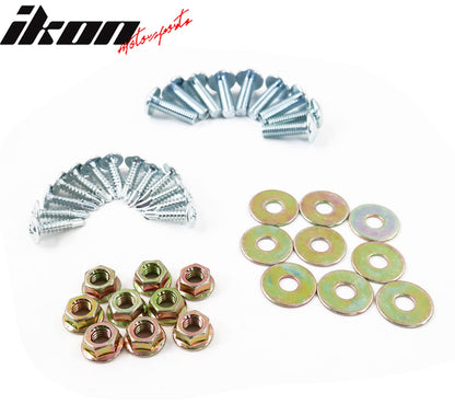 2022-2025 Subaru WRX CS Style Unpainted Black Front Bumper Lip PU