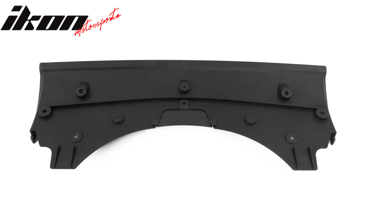 2022-2025 Subaru WRX Unpainted Black STI Style Rear Bumper Lip PP