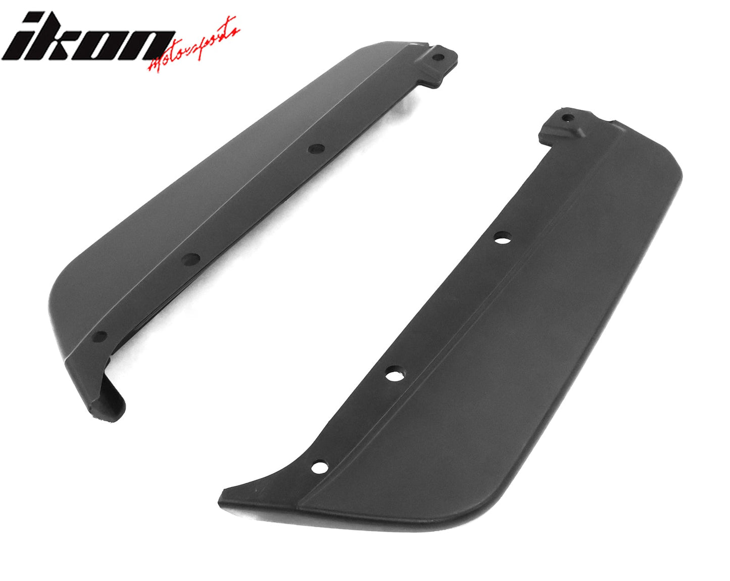 2022-2025 Subaru WRX Unpainted Black STI Style Rear Spats Splitters PP