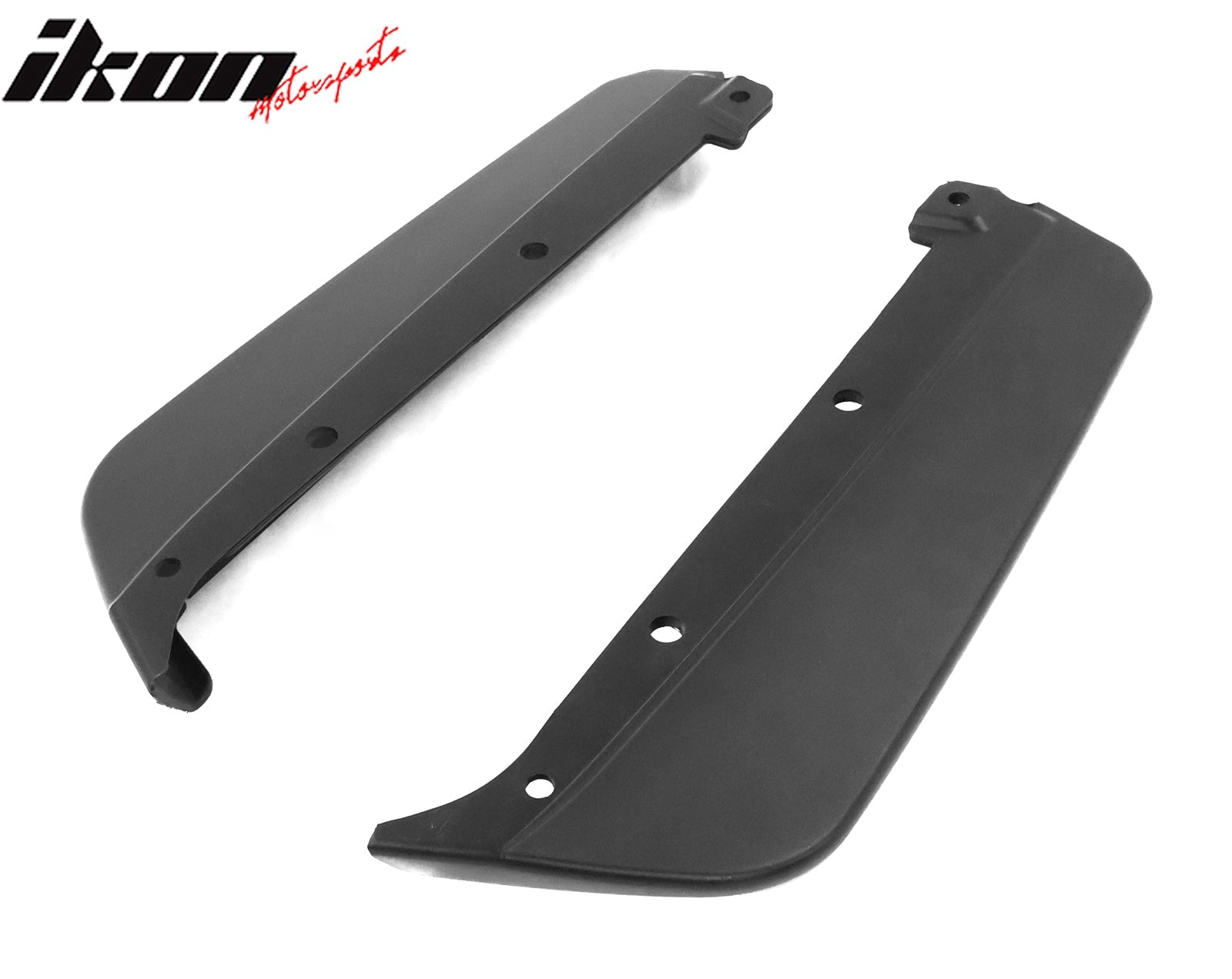 2022-2025 Subaru WRX Unpainted Black STI Style Rear Spats Splitters PP