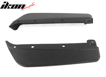 2022-2025 Subaru WRX Unpainted Black STI Style Rear Spats Splitters PP