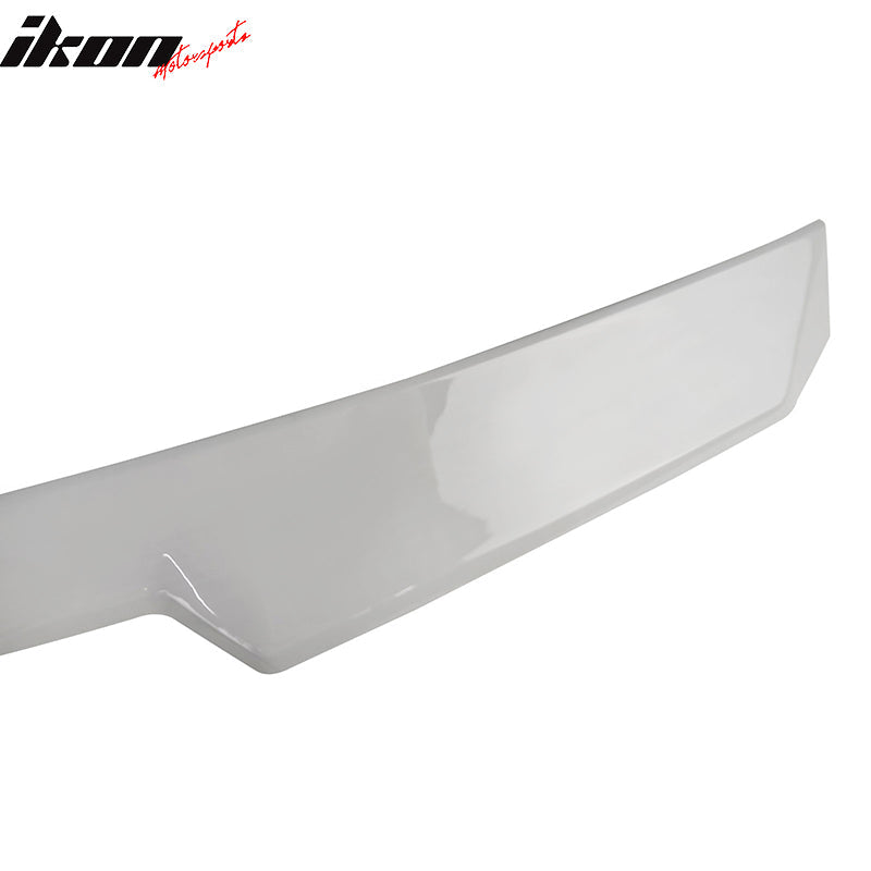 2022-2025 Subaru WRX V Style ABS Rear Roof Spoiler Painted M6Y White